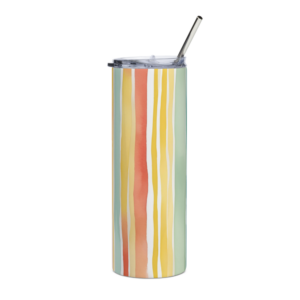 Edelstahlbecher “AiquaStripes” 600 ml
